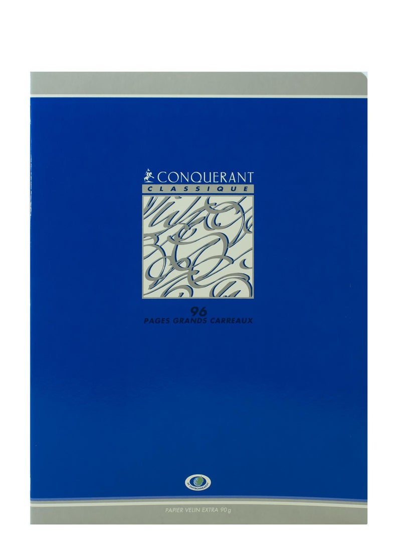دفتر ملاحظات (سييس) ٢٤ × ٣٢ سم، ٩٦ صفحة (٤٨ ورقة)، مسطر مربع (فرنسي)
