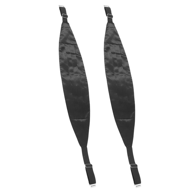 2pcs Color Cummerbund Men Formal Tuxedo Accessories Adjustable Satin Waistband For Wedding And Party Events - Image 4