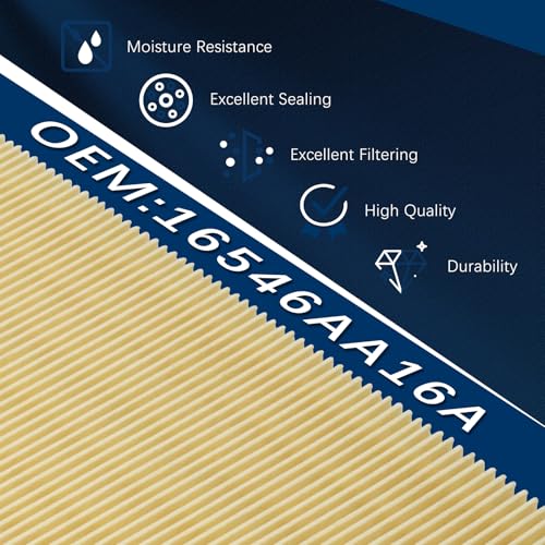 VINMS 16546AA16A Engine Air Filter for 2017-2023 Subaru Impreza,2018-2023 Crosstrek,2019-2023 Ascent/Forester,2020-2023 Legacy/Outback - Image 4