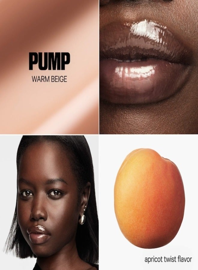 MILK MAKEUP Milk Makeup Balmade Hydrating Tinted Lip Balm Pump 12ml – Warm Beige Tint with Apricot Twist Flavor & Electrolytes  - Image 2