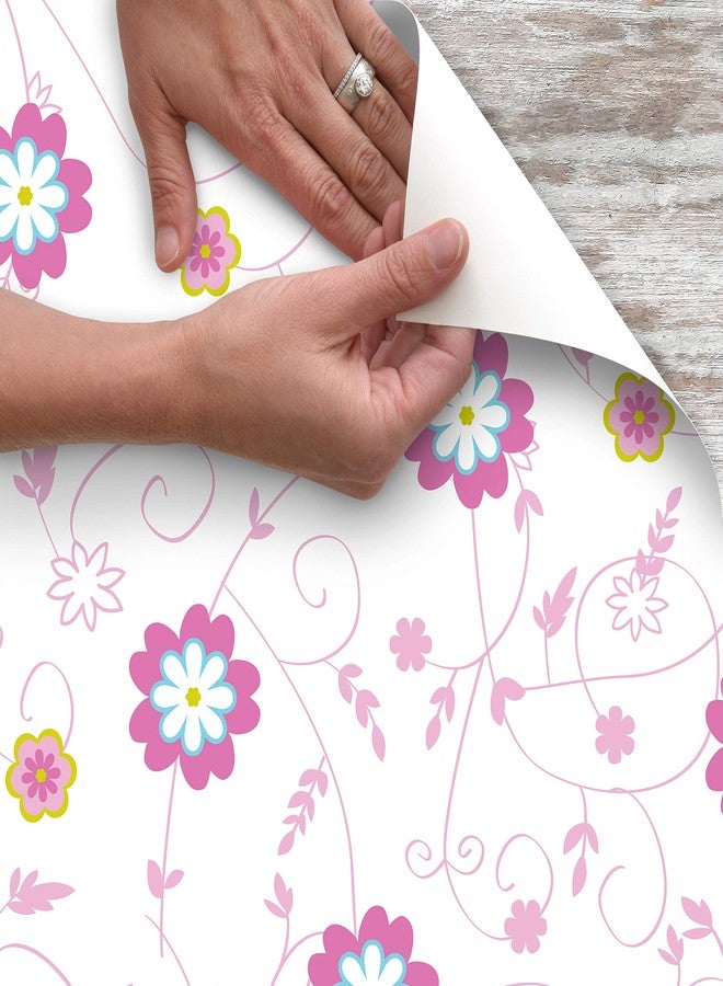 Con-Tact Brand Creative Covering, Self-Adhesive Shelf Liner, Multi-Purpose Vinyl Roll, Easy to Use and Apply, 18'' x 9', Sassy - Image 2