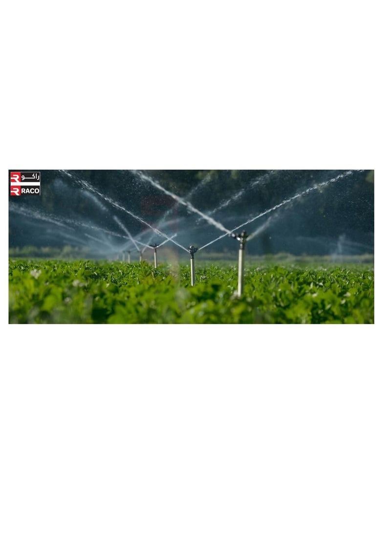 RACO Hunter PGV 1 Inch Solenoid Valve with Flow Control for Residential and Commercial Irrigation Controls (2) - Image 2