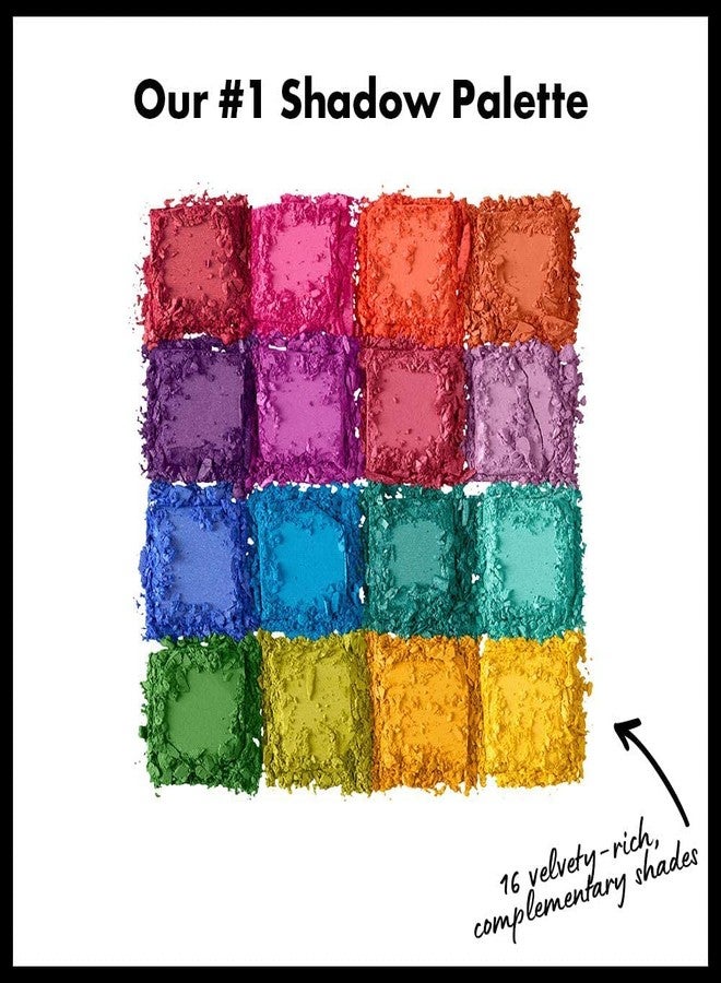 PROTYA MULTI COLOR HIGH LIGHT NEW 16 Color Mini Eyeshadow Palette (Brights) - Image 3