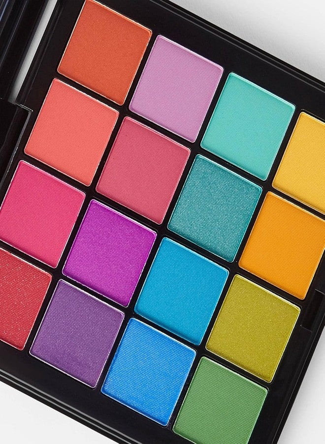 PROTYA MULTI COLOR HIGH LIGHT NEW 16 Color Mini Eyeshadow Palette (Brights) - Image 2