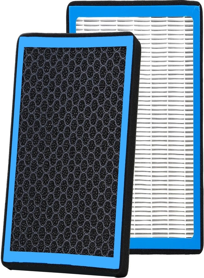 RICHWEI CF12820 Cabin Air Filter With Activated Carbon For 2021-2024 Kia K5 EV6 Niro Sorento Sportage, Hyundai Elantra Elantra N Ioniq 5 Ioniq 6 Santa Cruz Santa Fe Sonata Kona, GV60 2020 2021 2022 2023 2024 - Image 1