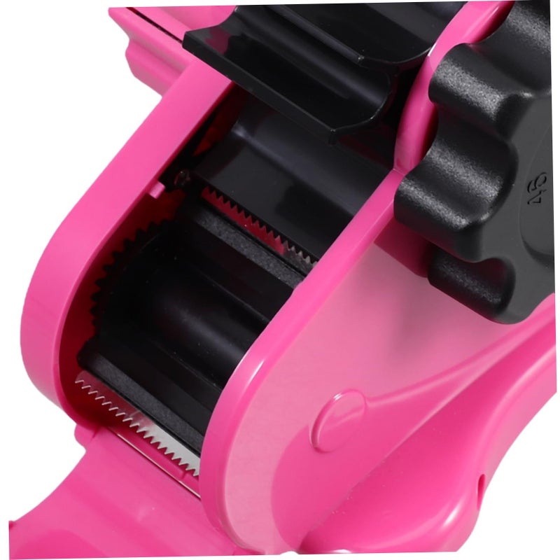 Light Green Portable Tape Dispenser with Cutter for Crafting Wrapping and Office Use - Image 4