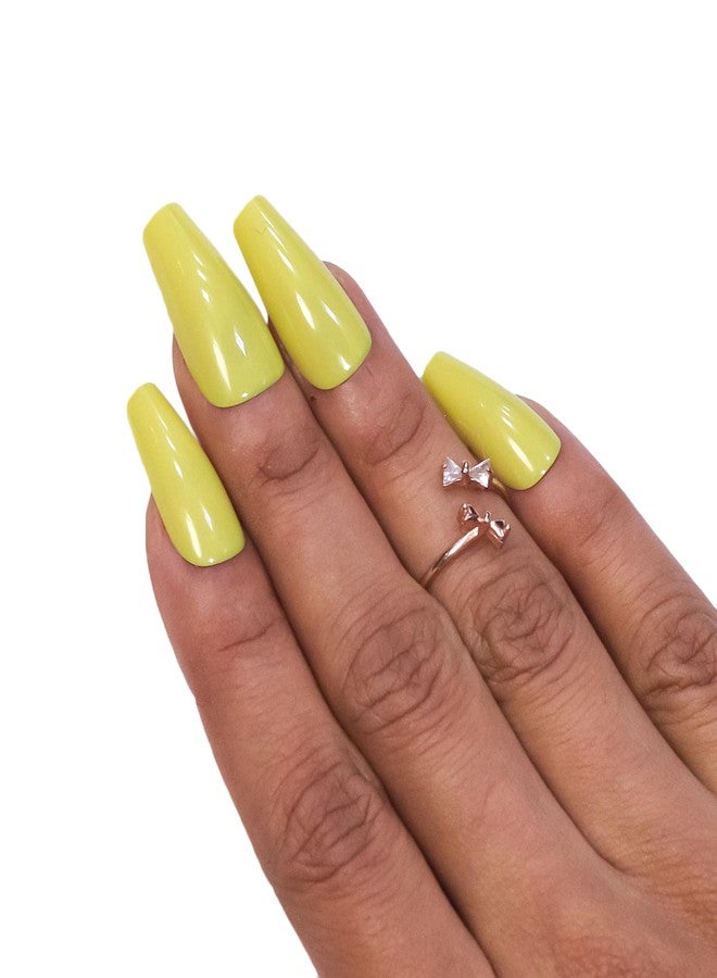 Beromt False nails Set of Full Fake Nails Salon Ready Matte Finish Beautiful Solid Colors Nails For Women Professionals Bellerina - BFN413PSN - Image 4