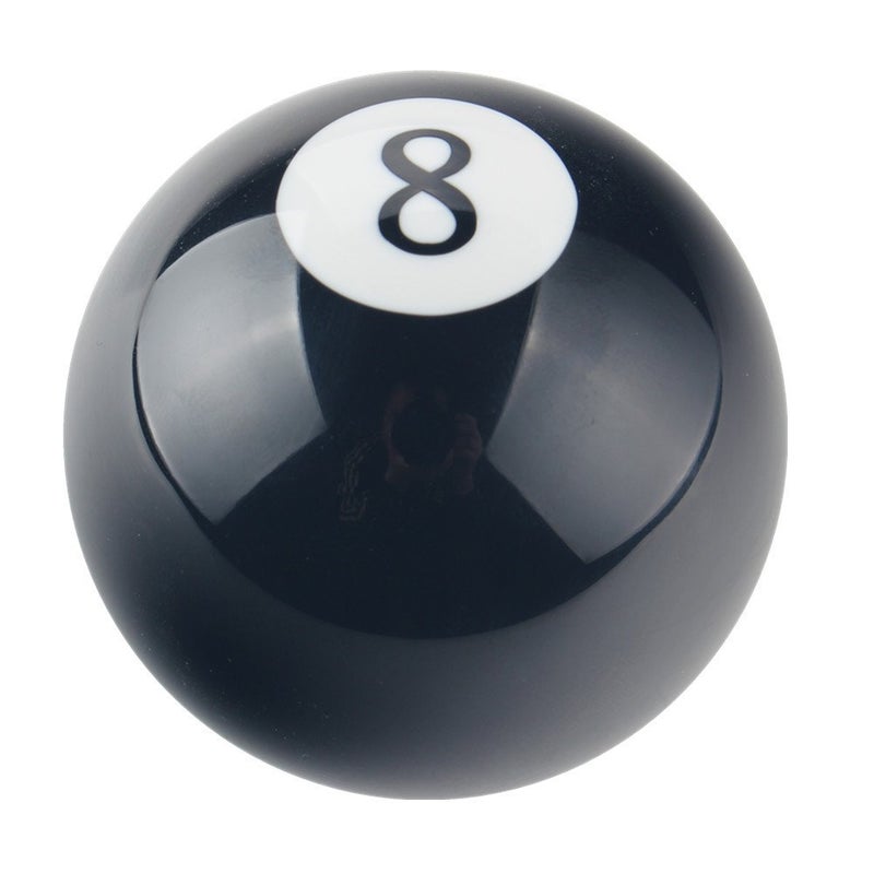 Generic Dewhel 2 1/4" 8 Ball Billiard Round Trans Am Manual 5 6 Speed Gear shift Lever shifter knob Black Shaped For 1982-2002 Pontiac Firebird Chevy Chevrolet Camaro  - Image 1