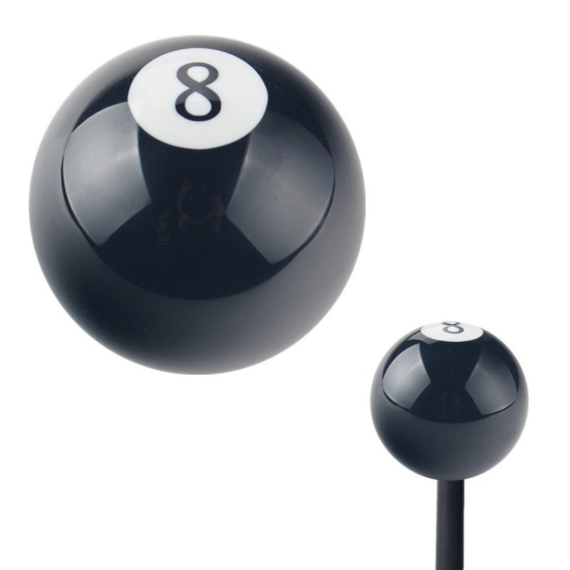Generic Dewhel 2 1/4" 8 Ball Billiard Round Trans Am Manual 5 6 Speed Gear shift Lever shifter knob Black Shaped For 1982-2002 Pontiac Firebird Chevy Chevrolet Camaro  - Image 2