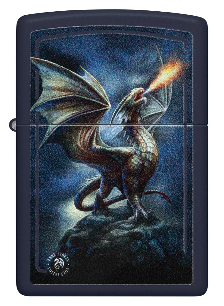 Zippo ولاعة مقاومة للرياح غير لامعة من مجموعة آن ستوكز البحرية Ci402429 239 - Image 2