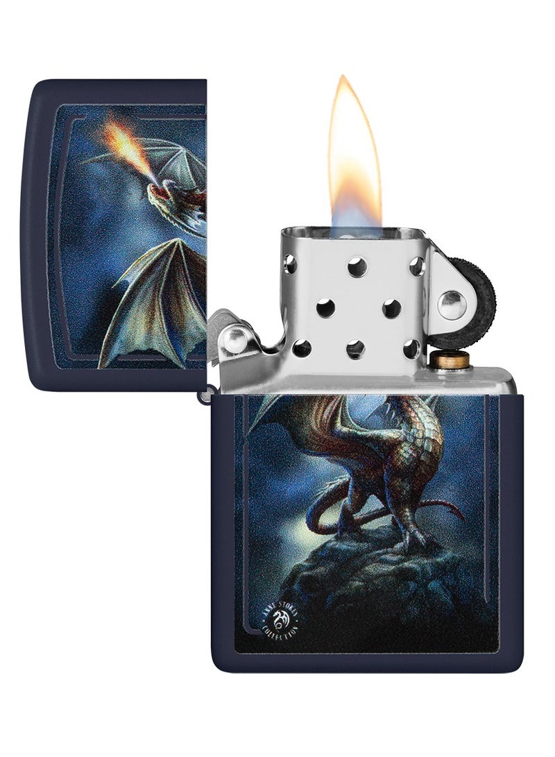 Zippo ولاعة مقاومة للرياح غير لامعة من مجموعة آن ستوكز البحرية Ci402429 239 - Image 3