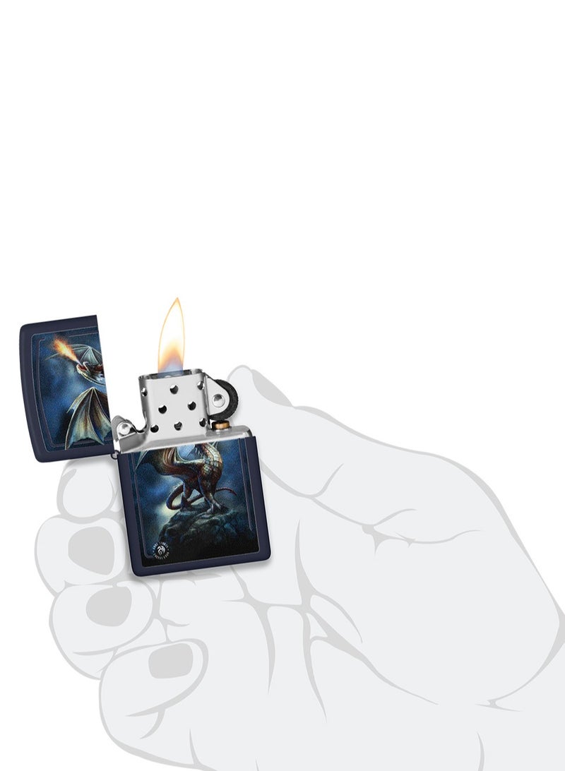 Zippo ولاعة مقاومة للرياح غير لامعة من مجموعة آن ستوكز البحرية Ci402429 239 - Image 5