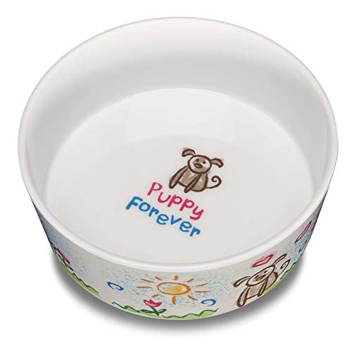 Loving Pets Dolce Moderno Puppy Forever Dog Bowl, Small - Image 2