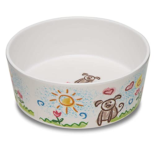 Loving Pets Dolce Moderno Puppy Forever Dog Bowl, Small - Image 1