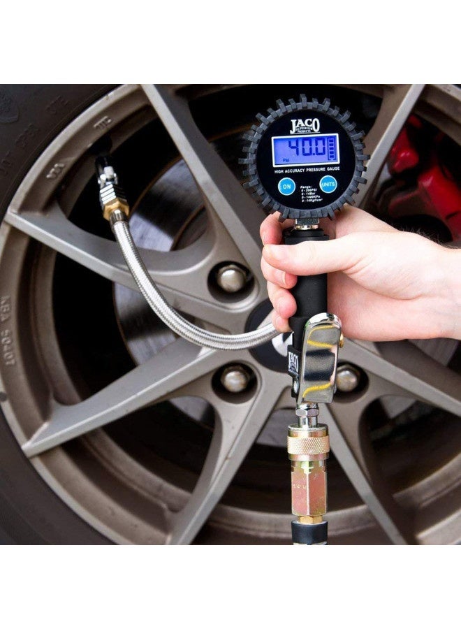 Jaco Flowpro Digital Tire Inflator With Pressure Gauge - 200 Psi - Image 4