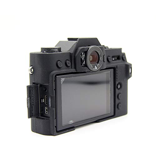 BolinUS X-T30 Case, BolinUS Fullbody Ultra-Thin Lightweight Rubber Soft Silicone Housing Case Bag Cover for Fujifilm Fuji X-T30 XT30 (Black) - Image 5