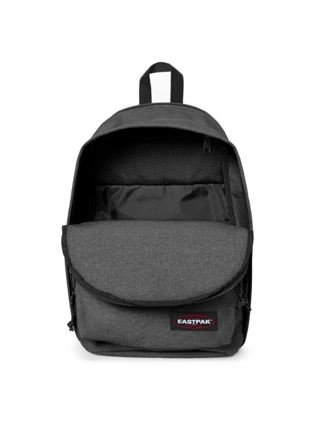 EASTPAK Back to Work Medium Unisex Laptop Backpack - Black Denim - Image 2
