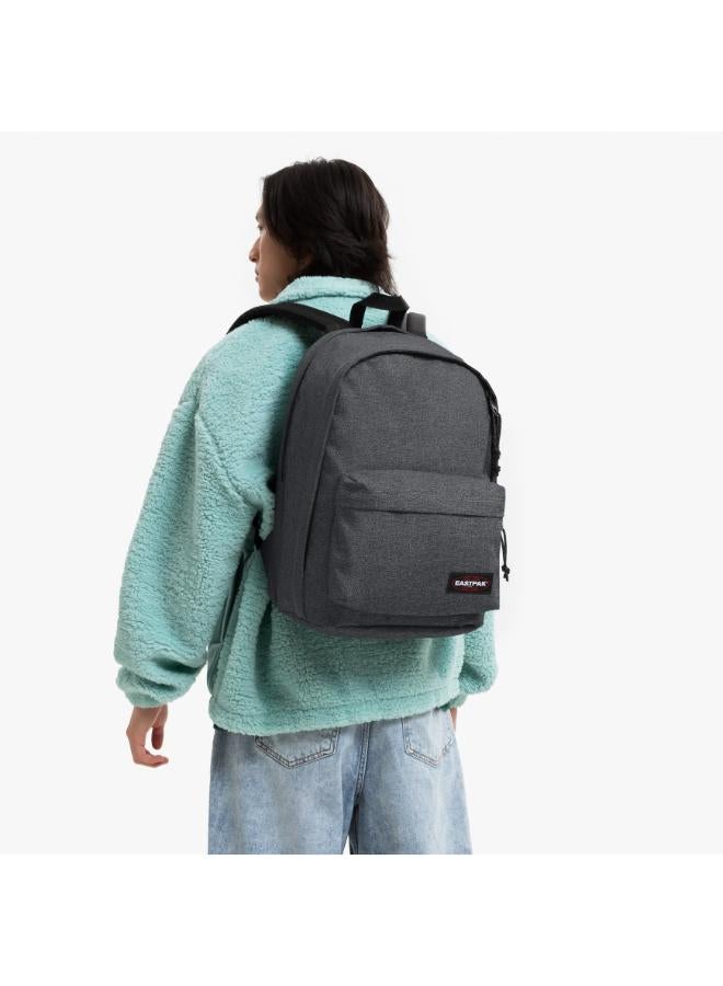 EASTPAK Back to Work Medium Unisex Laptop Backpack - Black Denim - Image 4
