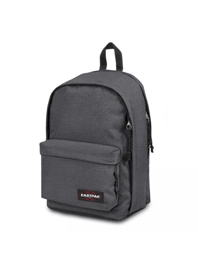 EASTPAK Back to Work Medium Unisex Laptop Backpack - Black Denim - Image 5