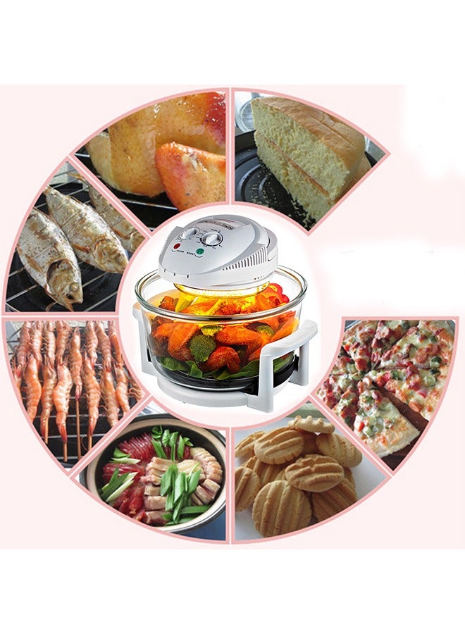 Yolu Healthy Kitchen Turbo Air Fryer, 12L 1300W Oilless Air Fryer Easy Operation  - Image 5