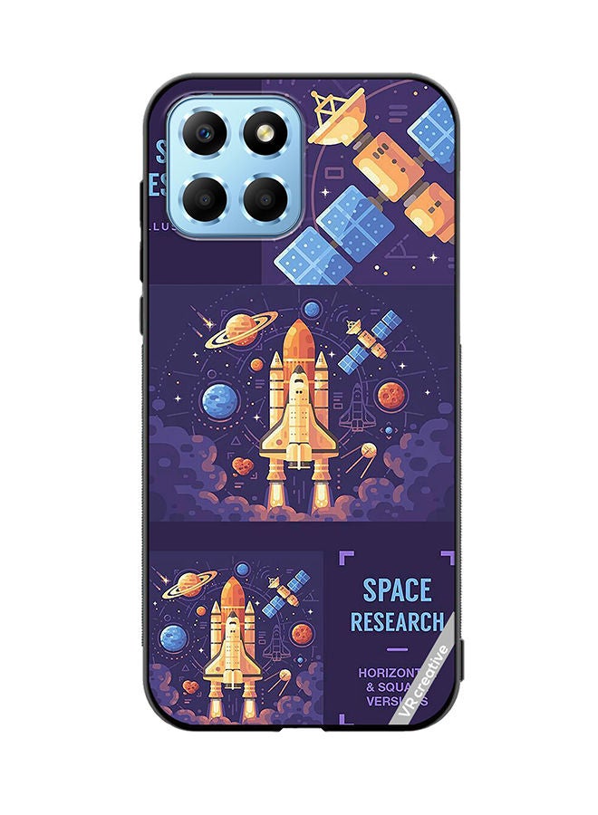 VR CREATIVE Protective Case Cover For Honor X8 5G Space Research Design Multicolour - Image 1