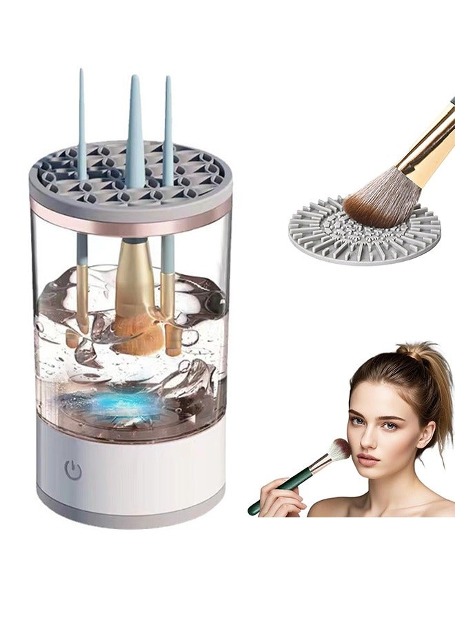 Arabest Electric Makeup Brush Cleaner, Rechargeable Quick Efficient Machine for Deep Cleaning All Types of Brushes,for Makeup Lovers & Professionals - Image 1