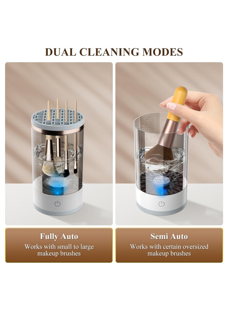 Arabest Electric Makeup Brush Cleaner, Rechargeable Quick Efficient Machine for Deep Cleaning All Types of Brushes,for Makeup Lovers & Professionals - Image 5