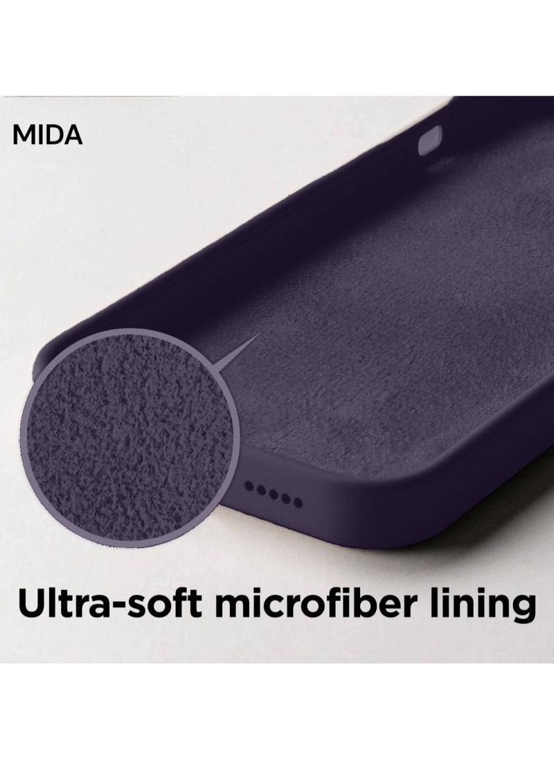 Mida - iPhone 14 Case, Full Body Protection with Soft Silky Texture, Shockproof Cover with Microfiber Lining - Image 1