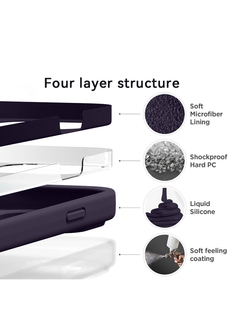 Mida - iPhone 14 Case, Full Body Protection with Soft Silky Texture, Shockproof Cover with Microfiber Lining - Image 1