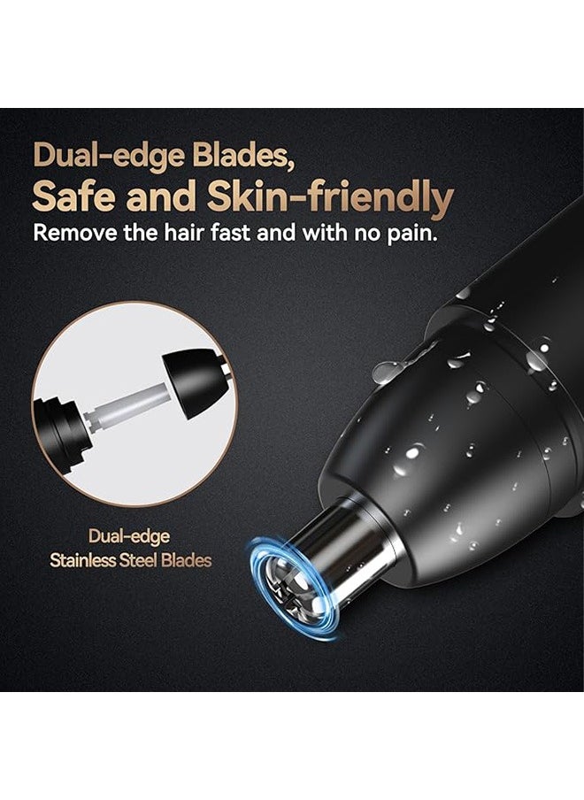 Generic Rechargeable Nose Hair Trimmer, Electric USB Chargeable Nasal Hair Trimmer for Men and Women, Ear and Eyebrow Hair Trimmer, Portable 360°Rotating Nose Hair Trimmer  - Image 4