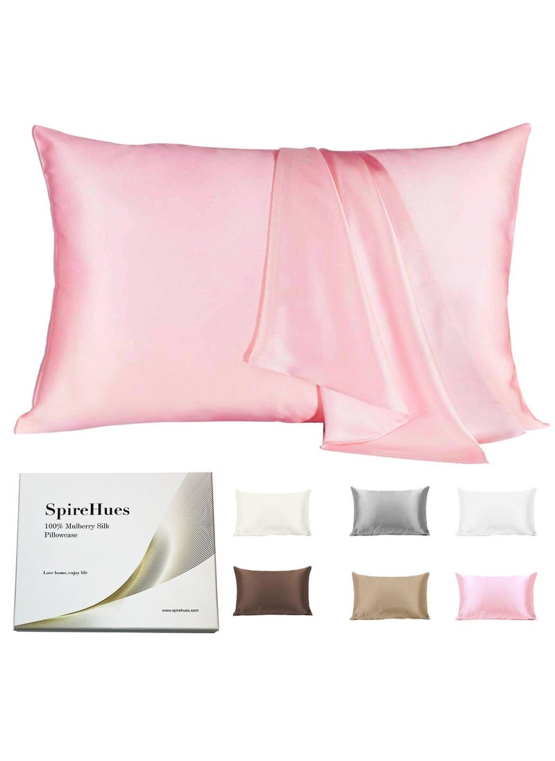 SpireHues Luxurious Mulberry Silk Pillowcase, 19 Momme Queen Size, Hair and Skin Beauty, Hypoallergenic, 600TC, Hidden Zipper - pzsku/Z9A7F7F497FA7D272FD4EZ/45/_/1720795148/05a537ee-d36a-494d-b938-971d415bb9f6