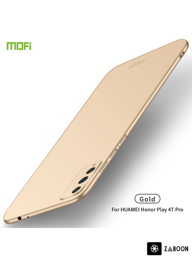 Zaboon Protective Case For Huawei Honor Play 4T Pro MOFI Frosted PC Ultra-thin Hard Case - Image 1