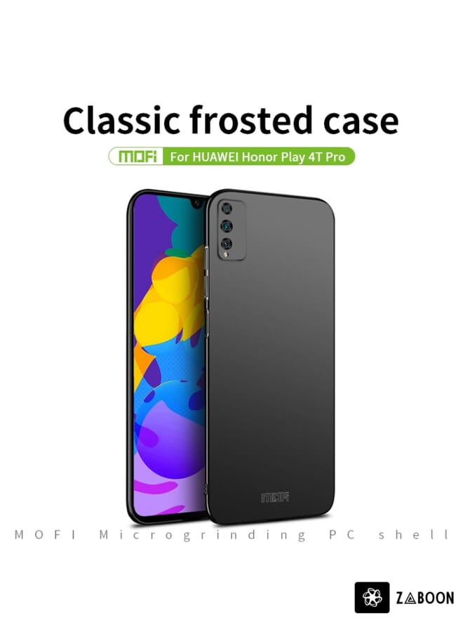 Zaboon Protective Case For Huawei Honor Play 4T Pro MOFI Frosted PC Ultra-thin Hard Case - Image 2