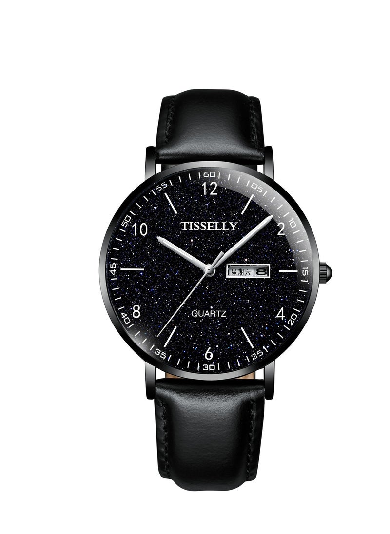 TISSELLY Fashionable men's quartz watch 