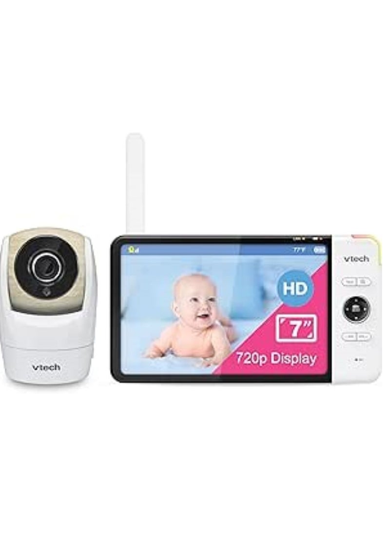 vtech - VTech [Upgraded] VM919HD Video Monitor with Battery Support 15-hr Video Streaming, 7" 720p HD Display,360 Panoramic Viewing, 110 Wide-Angle View,HD Night Vision,Up to 1000ft Range,Secured Transmission - Image 1