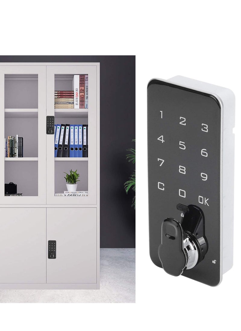 KASTWAVE - Electronic Cabinet Lock Kit Set - Keyless Touch Keypad Password Lock for Office and Home Decoration - Ideal Locking Solution for Cabinets, Lockers, and File Cabinets - Image 1