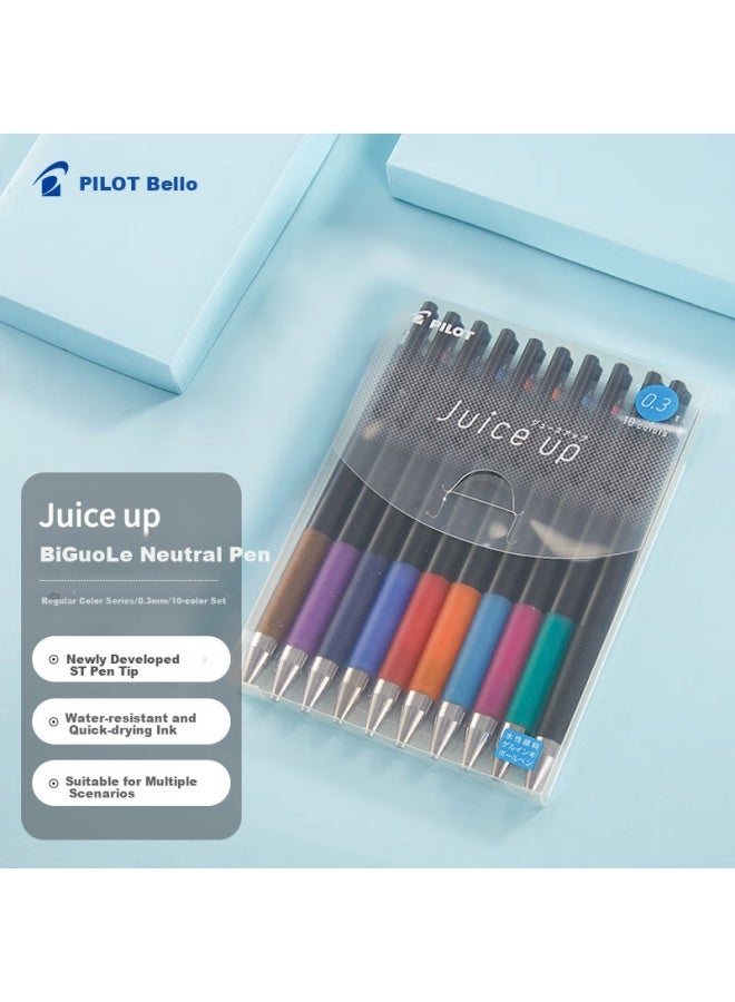 Pilot Juice Up Color Gel Pen Set 10 Colors 0.3Mm Ljp200S310C