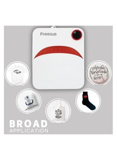 VEVOR Household Portable Heat Press Machine Small Press Machine T-shirt Clothing Thermal Sublimation Transfer Machine Heat Press Equipment  - Image 1