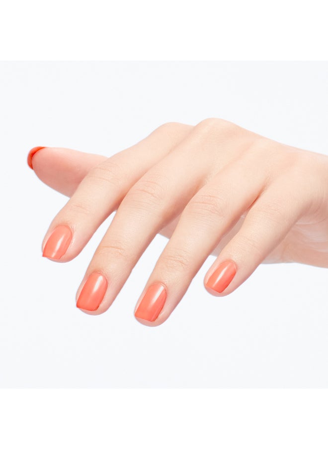 OPI Classic Nail Lacquer - Flex On The Beach, Coral, 15Ml  - Image 4