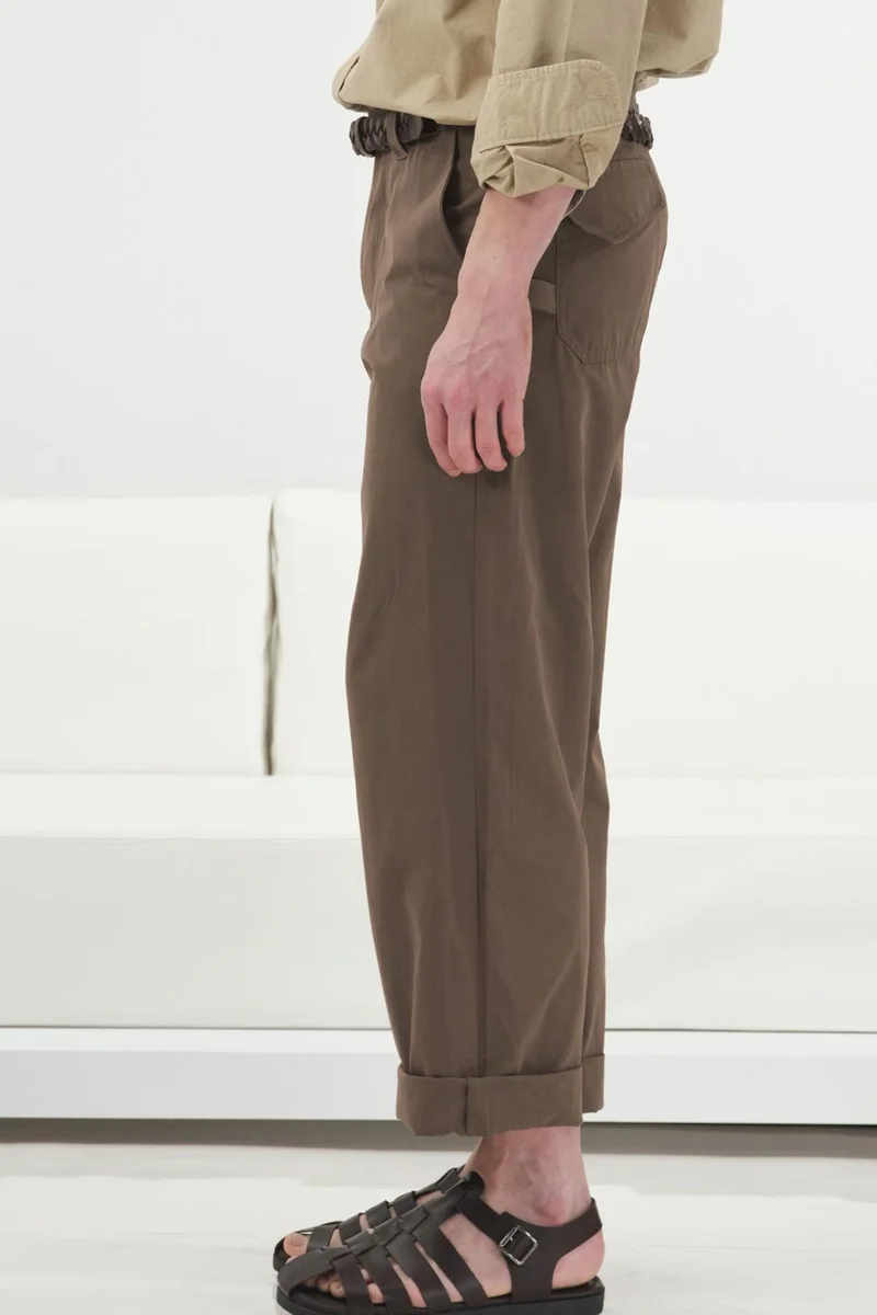 Giesto Walnut Brown GIESTO Men's Tailored Suit Pants for Men | Best Price UAE