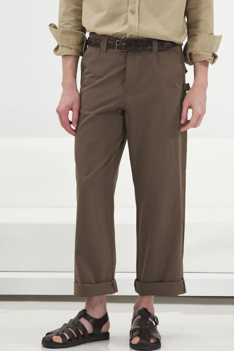 Giesto Walnut Brown GIESTO Men's Tailored Suit Pants for Men | Best Price UAE