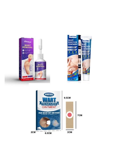 Wart Removal Fast Healing Set With 3 Products