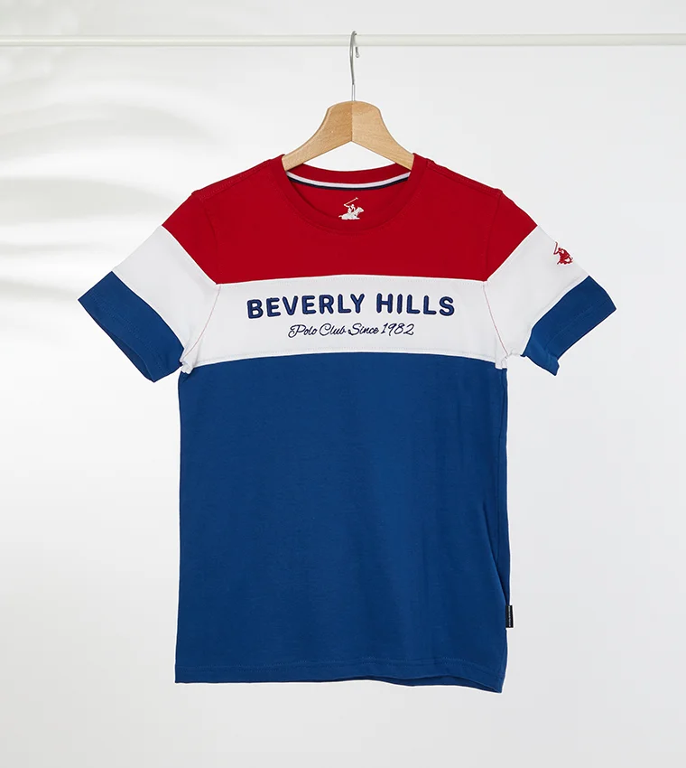 Color-blocked t-shirt