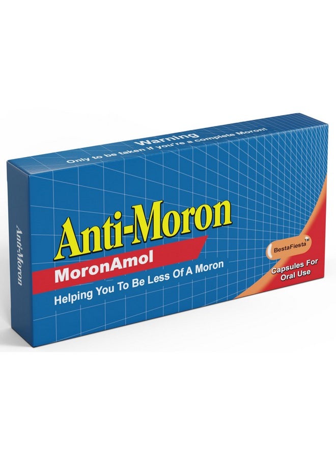 BestaFiesta - Prank Joke Gift Box Funny Gifts For Men Fake Prescription Pill Box Gag Christmas Gifts Funny - Prank Gift - Gag Gift Idea For Adults - Adult Gifts - Presents For Men Empty Fill With Candy (Anti-M*Ron) - Image 1