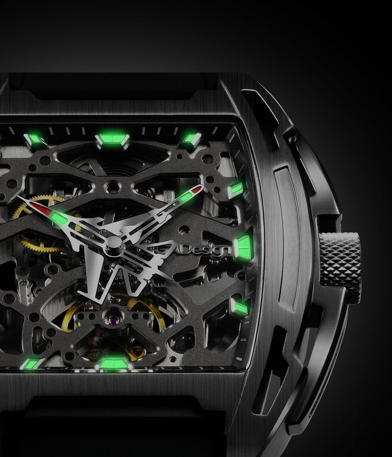 CIGA Design ساعة عسكرية للرجال من CIGA Design Z Series إصدار محدود من التيتانيوم - Image 4