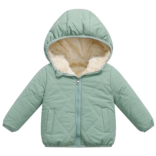 Fumdonnie Toddler winter fleece coat puffer outerwear jackets for Baby boy clothes 3t 4t - Image 1