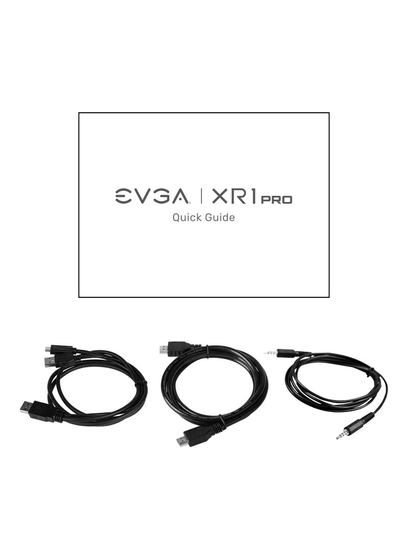 EVGA EVGA XR1 Pro Capture Card, 1440p/4K HDR Capture/Pass Through, Certified for OBS, USB 3.1, ARGB, Audio Mixer, PC, PS5, PS4, Xbox Series X and S, Xbox One, Nintendo Switch, 144-U1-CB21-LR  - Image 2