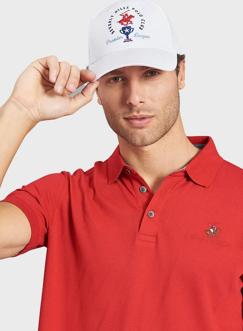 bhpoloclub Logo Curved Peak Cap