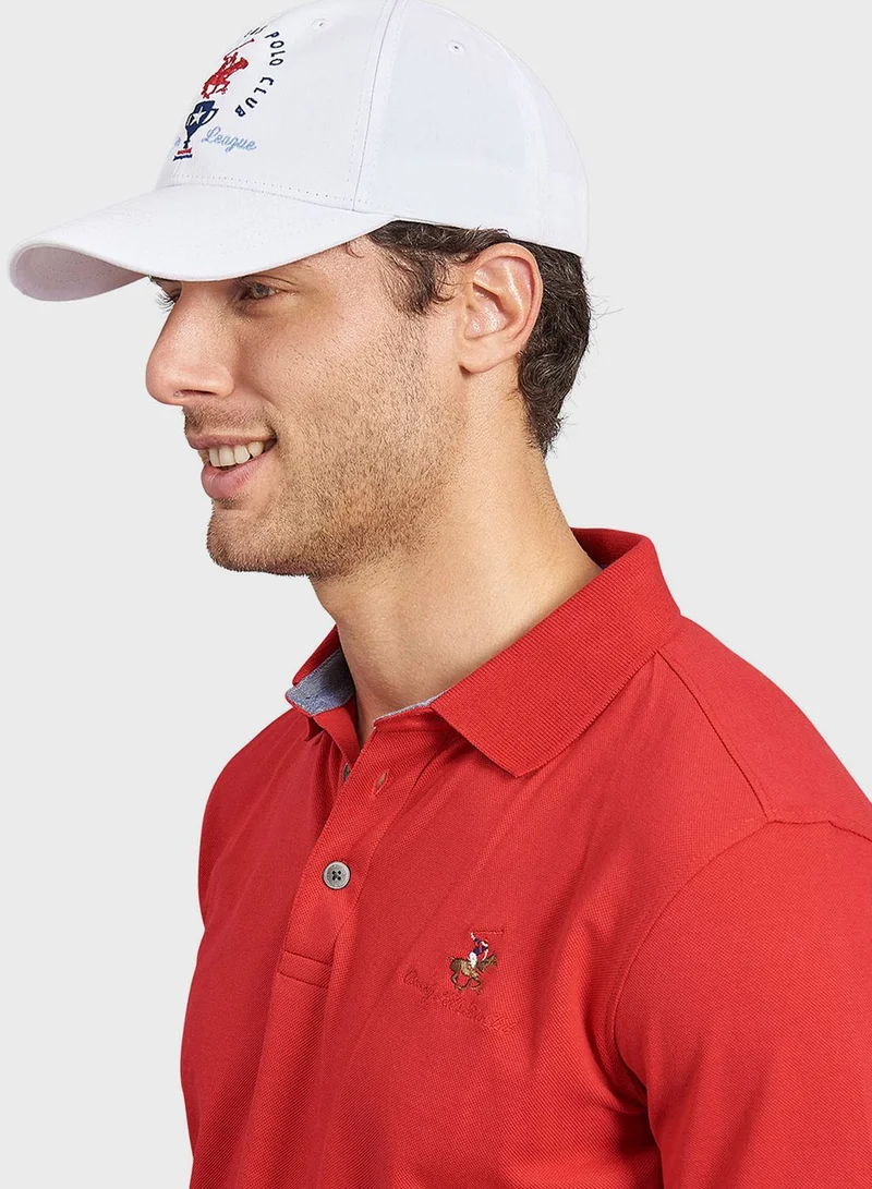 bhpoloclub Logo Curved Peak Cap