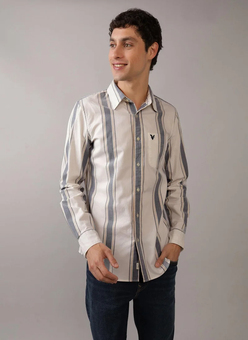 American Eagle Slim Fit Oxford Shirt